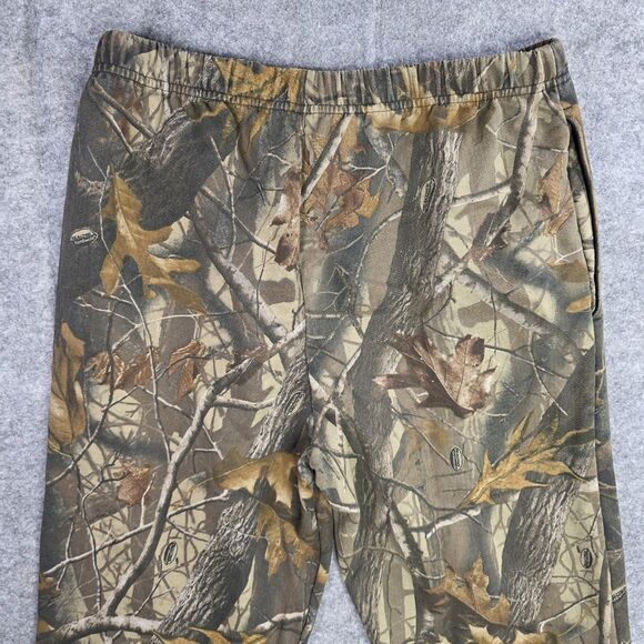 Ace Outdoor Outfitter Pants Mens Large Camo Fleece Lined Hunting Realtree USA - Picture 8 of 8